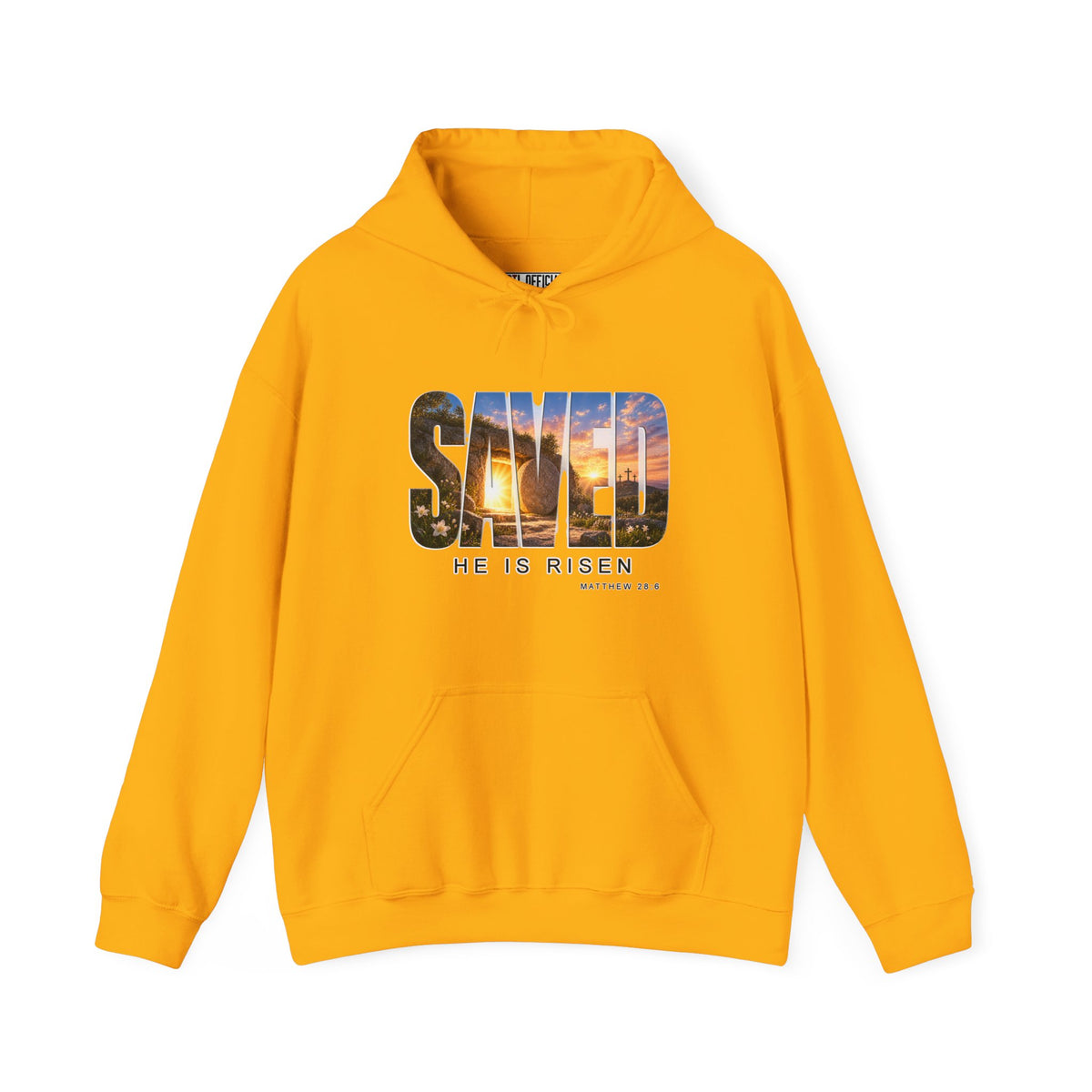 Saved-He Is Risen Christian Hoodie