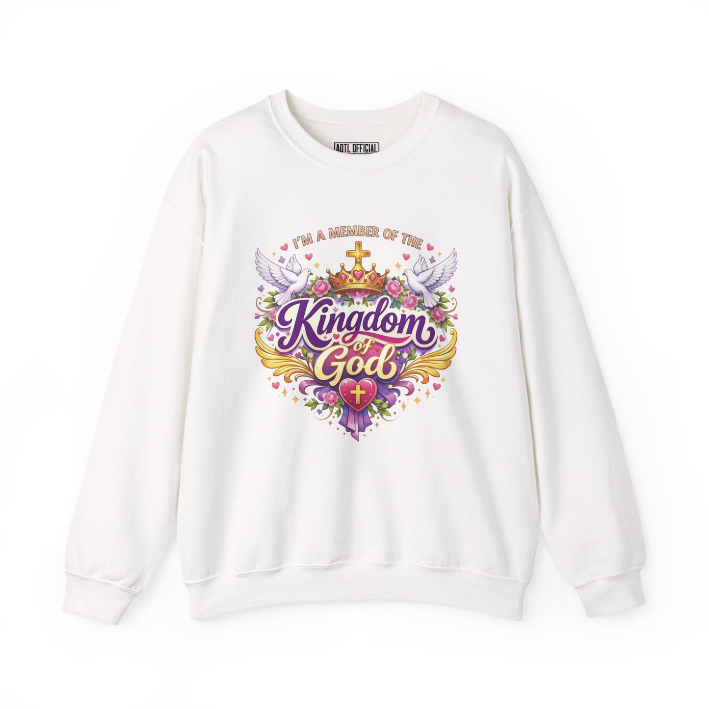 Member of the Kingdom of God Nature Edition Unisex Heavy Blend™ Crewneck Sweatshirt