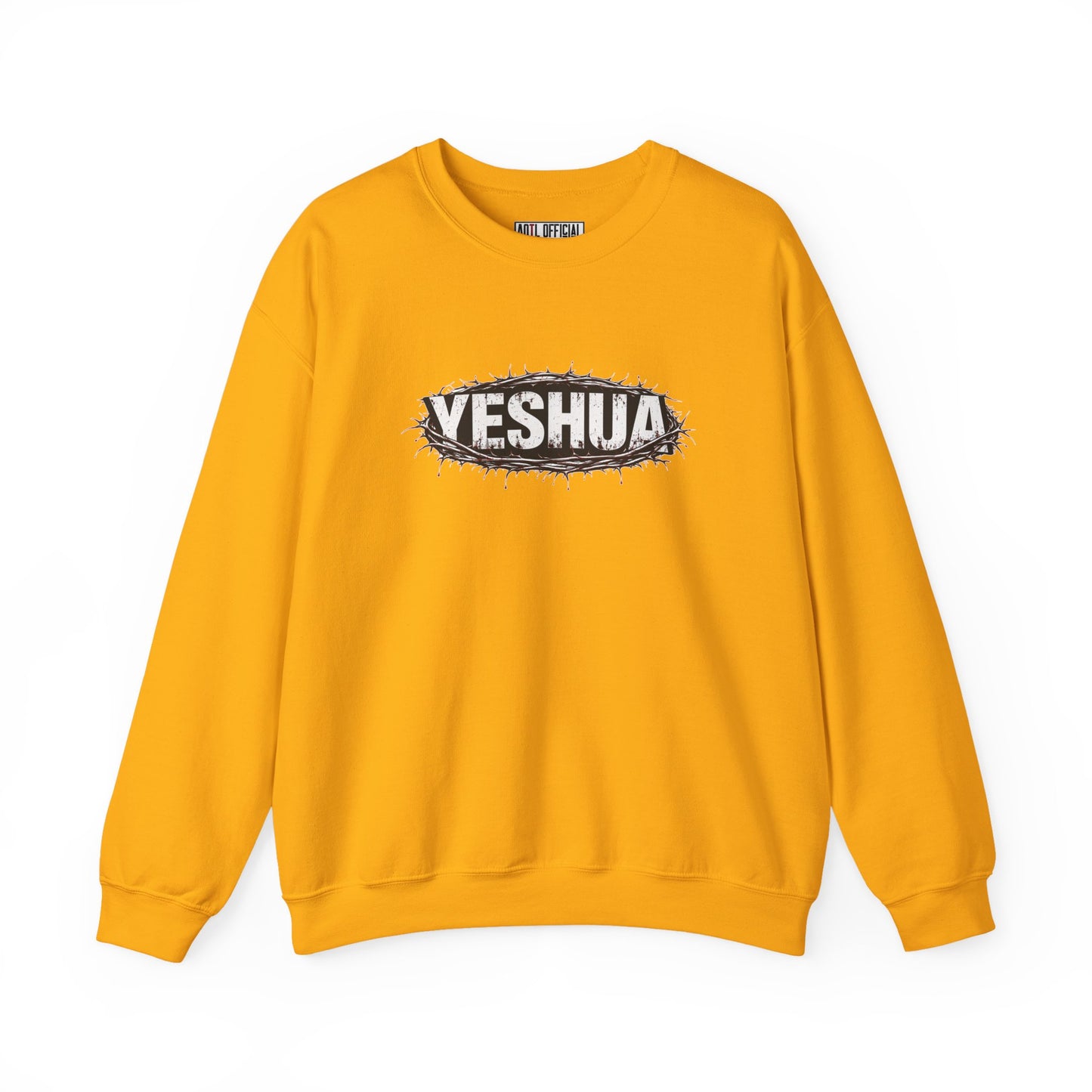 Yeshua Crown Of Thorns Christian Sweatshirt