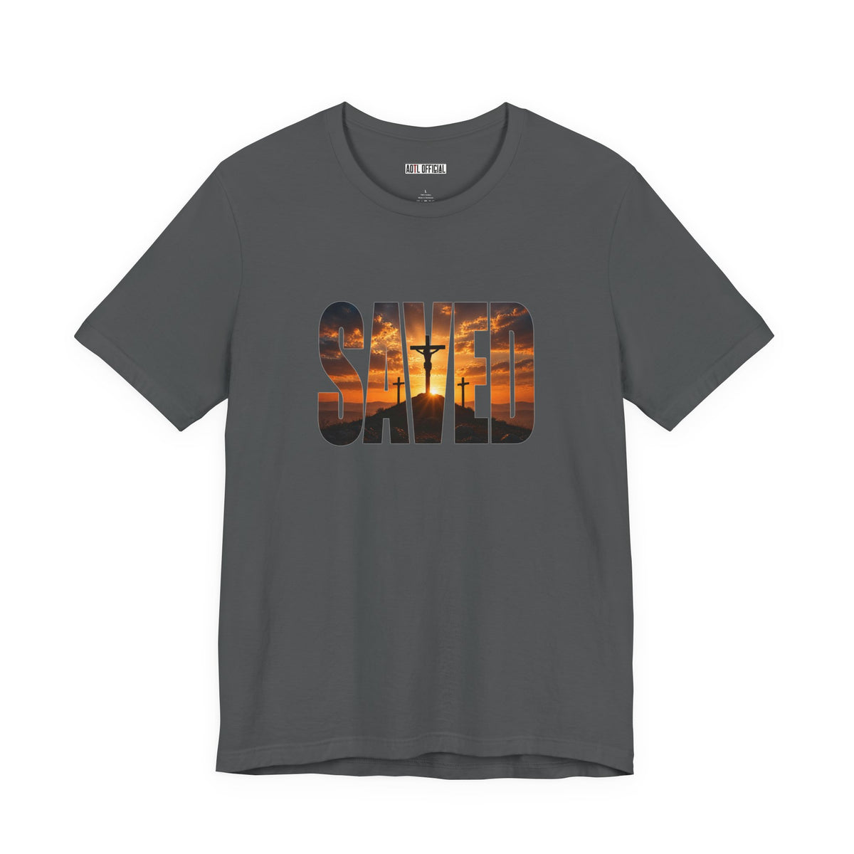 Saved — By the Cross Christian T-shirt