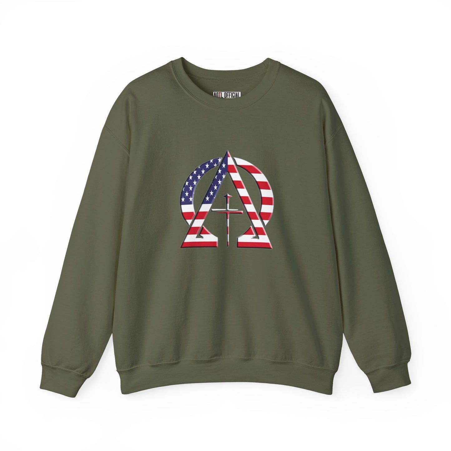 Alpha & Omega USA Unisex Heavy Blend™ Crewneck Sweatshirt
