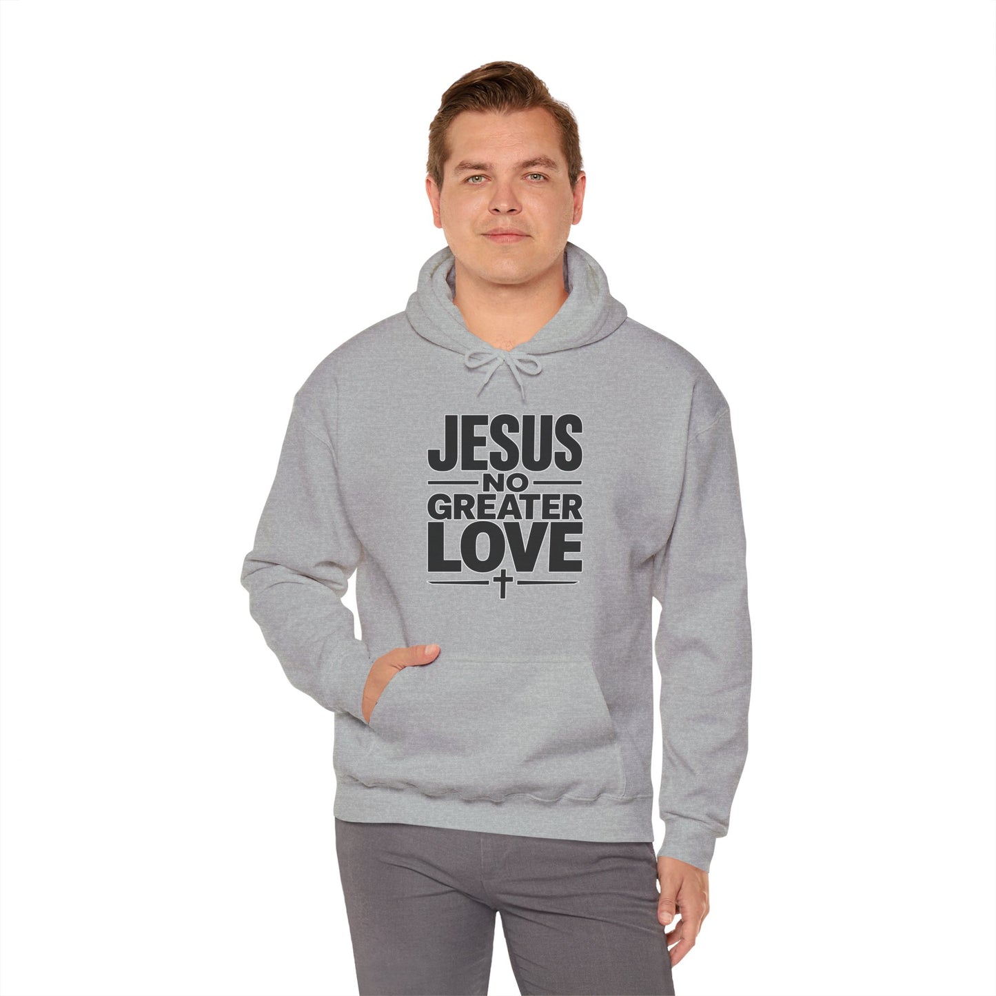 No Greater Love Christian  Hoodie