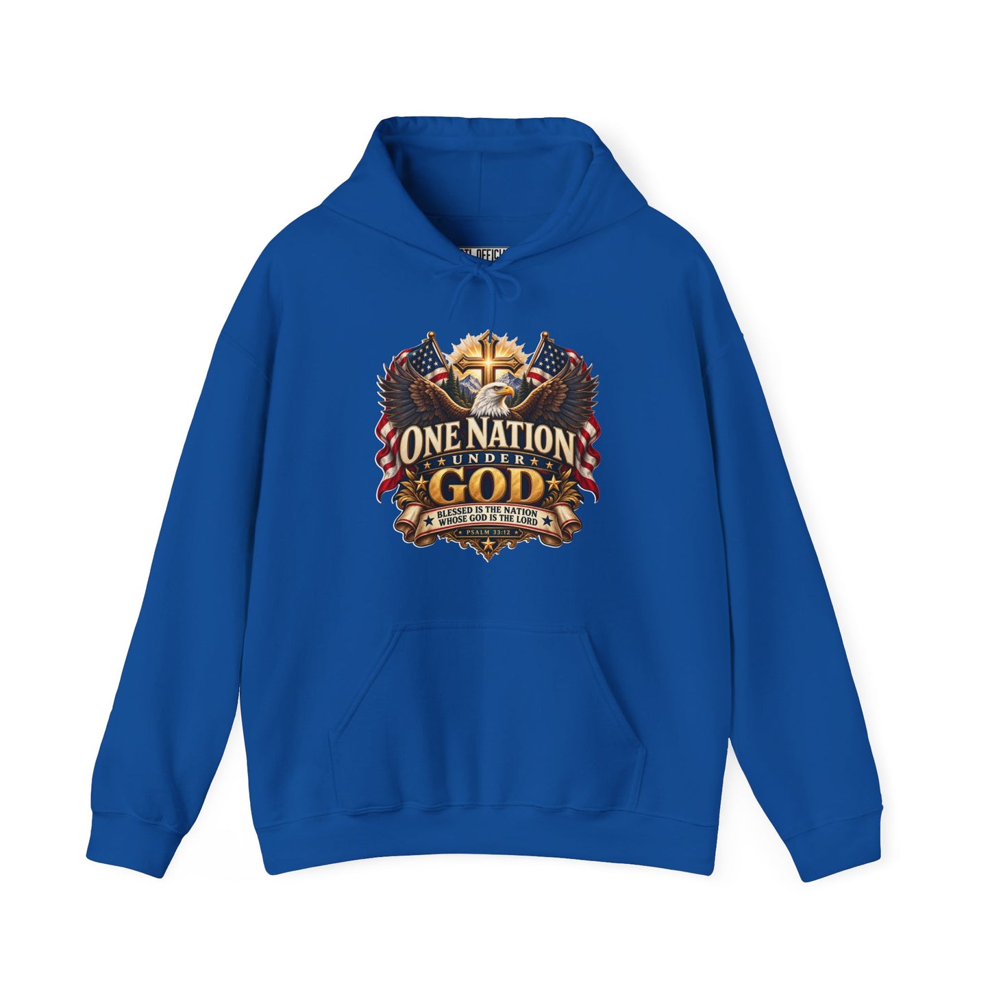 One Nation Under God Christian Hoodie