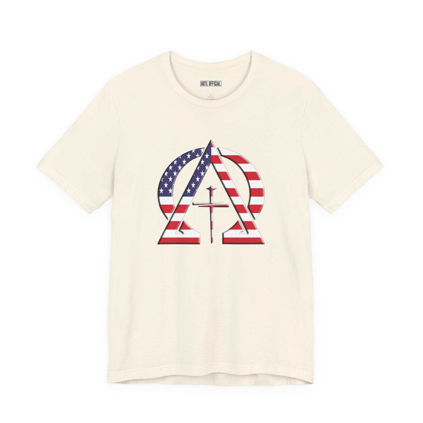 Alpha & Omega United States Of America Unisex Short Sleeve Tee