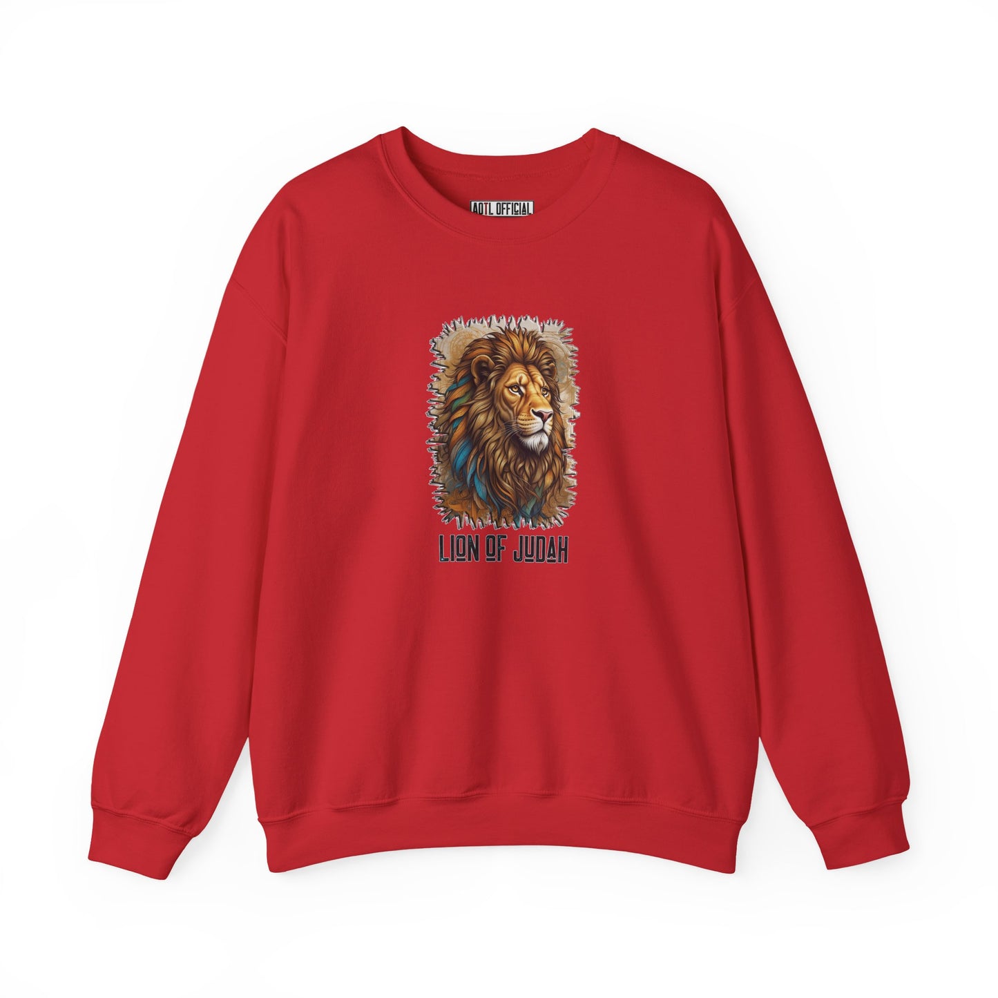 Divine King  Lion of Judah  Unisex Heavy Blend™ Crewneck Sweatshirt