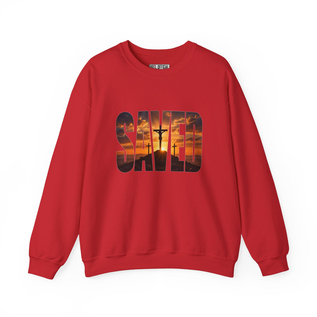 Saved — By the Cross Christian  Sweatshirt