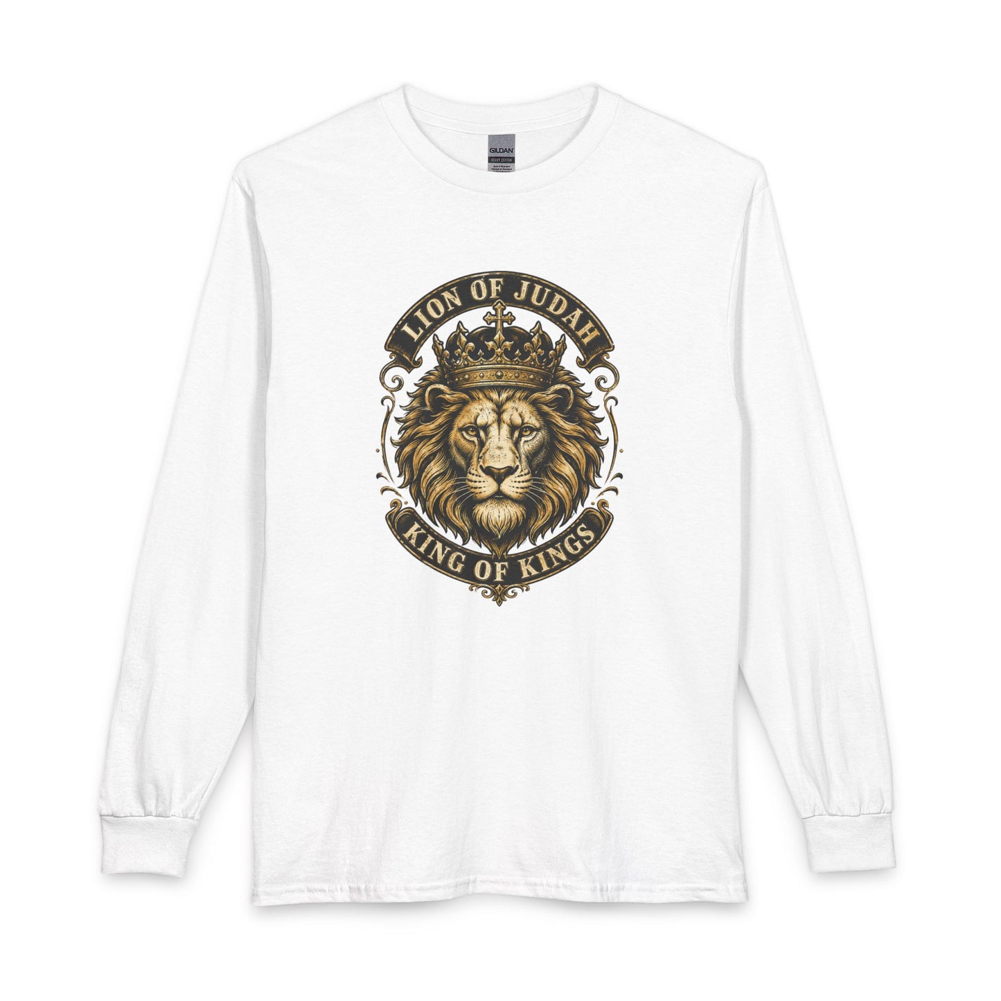 Lion of Judah – King of Kings Christian Long Sleeve Shirt