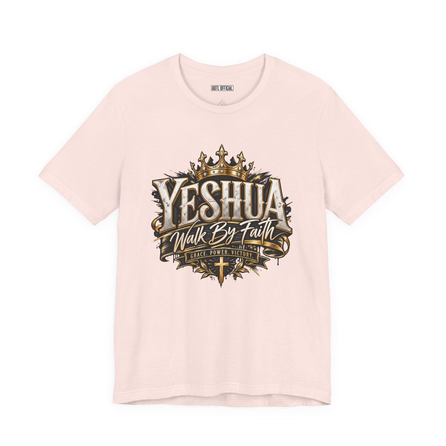 Yeshua – Walk By Faith Christian T-shirt