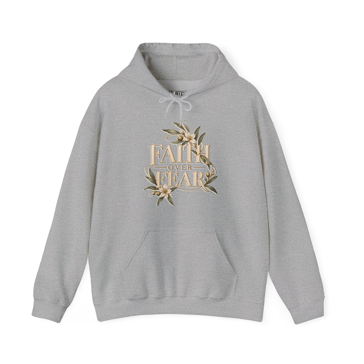 Faith Over Fear Christian Hoodie