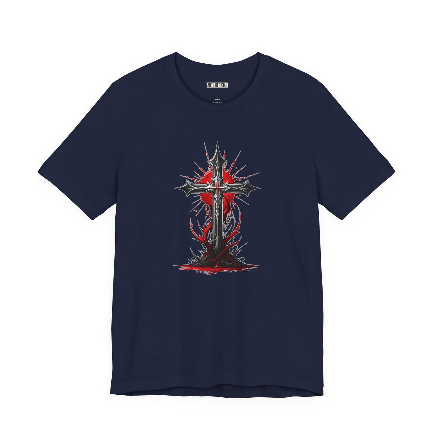 Sanguine Salvation Edgy Christian Unisex Short Sleeve Tee