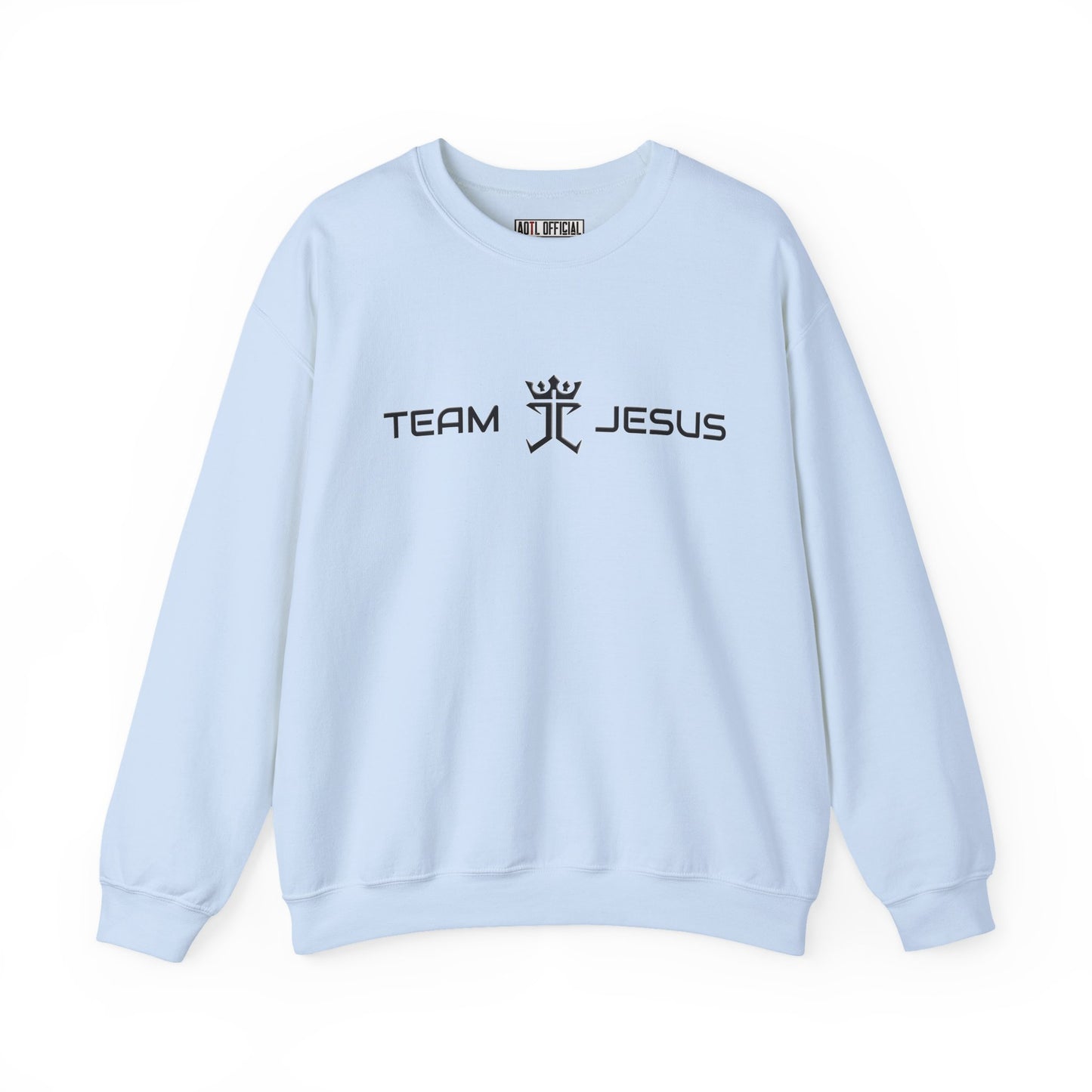 Team Jesus Version 2, Undefeated Since 33 AD Heavy Blend™ Crewneck Sweatshirt