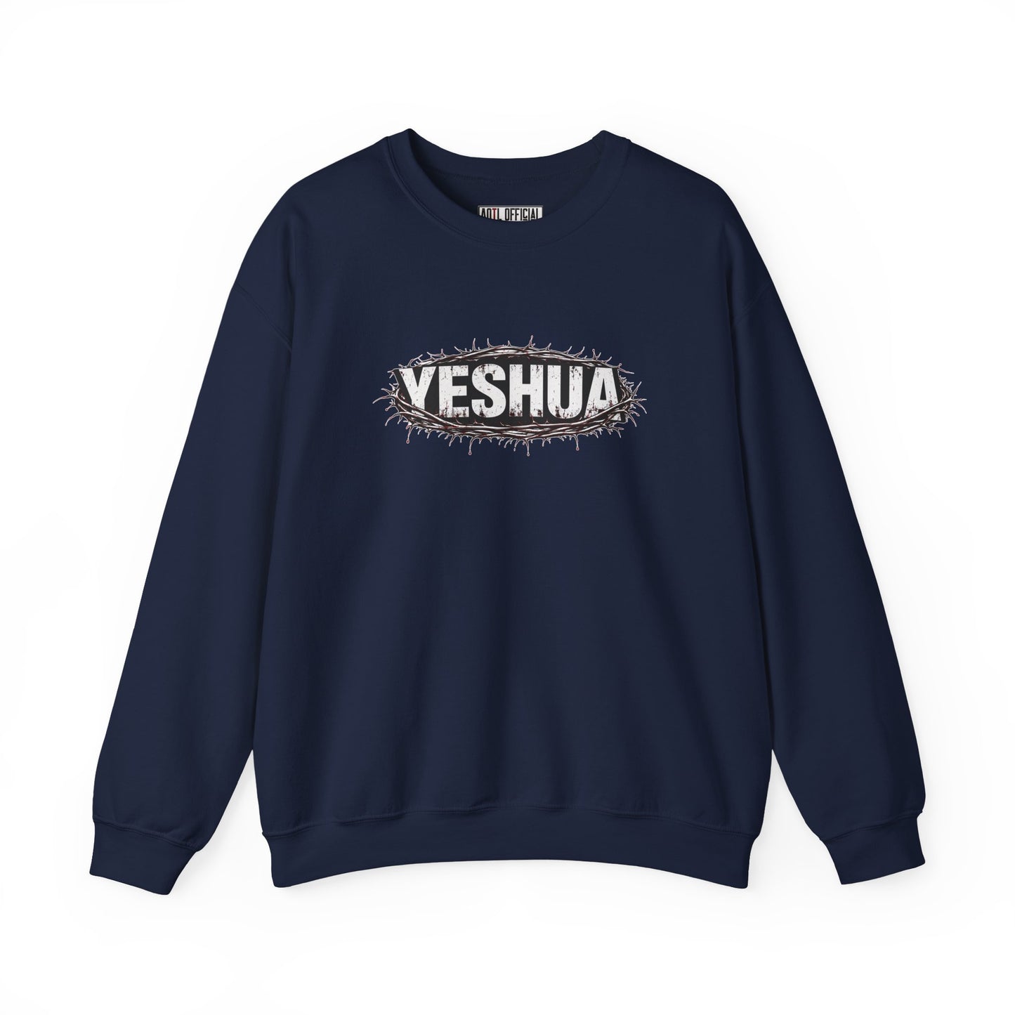 Yeshua Crown Of Thorns Christian Sweatshirt