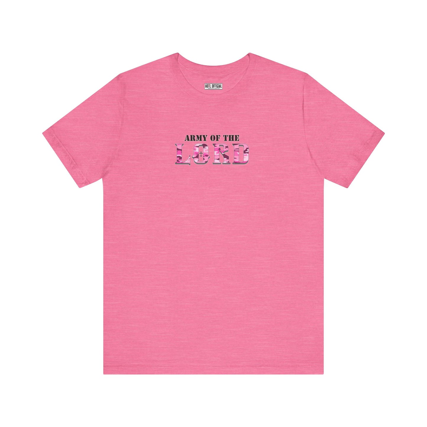 Pink Army Of The Lord Unisex Short Sleeve Tee