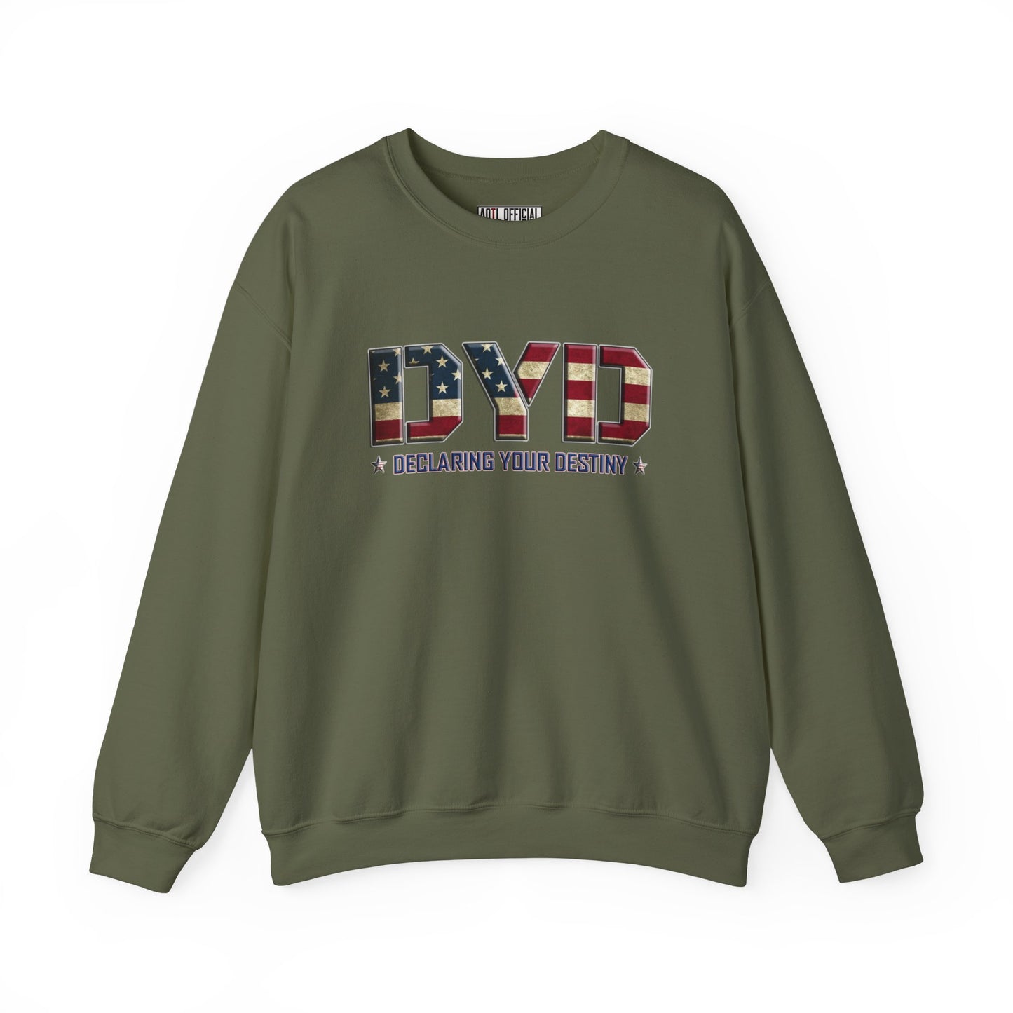 DYD USA Logo/Sacrificial Freedom Unisex Heavy Blend™ Crewneck Sweatshirt