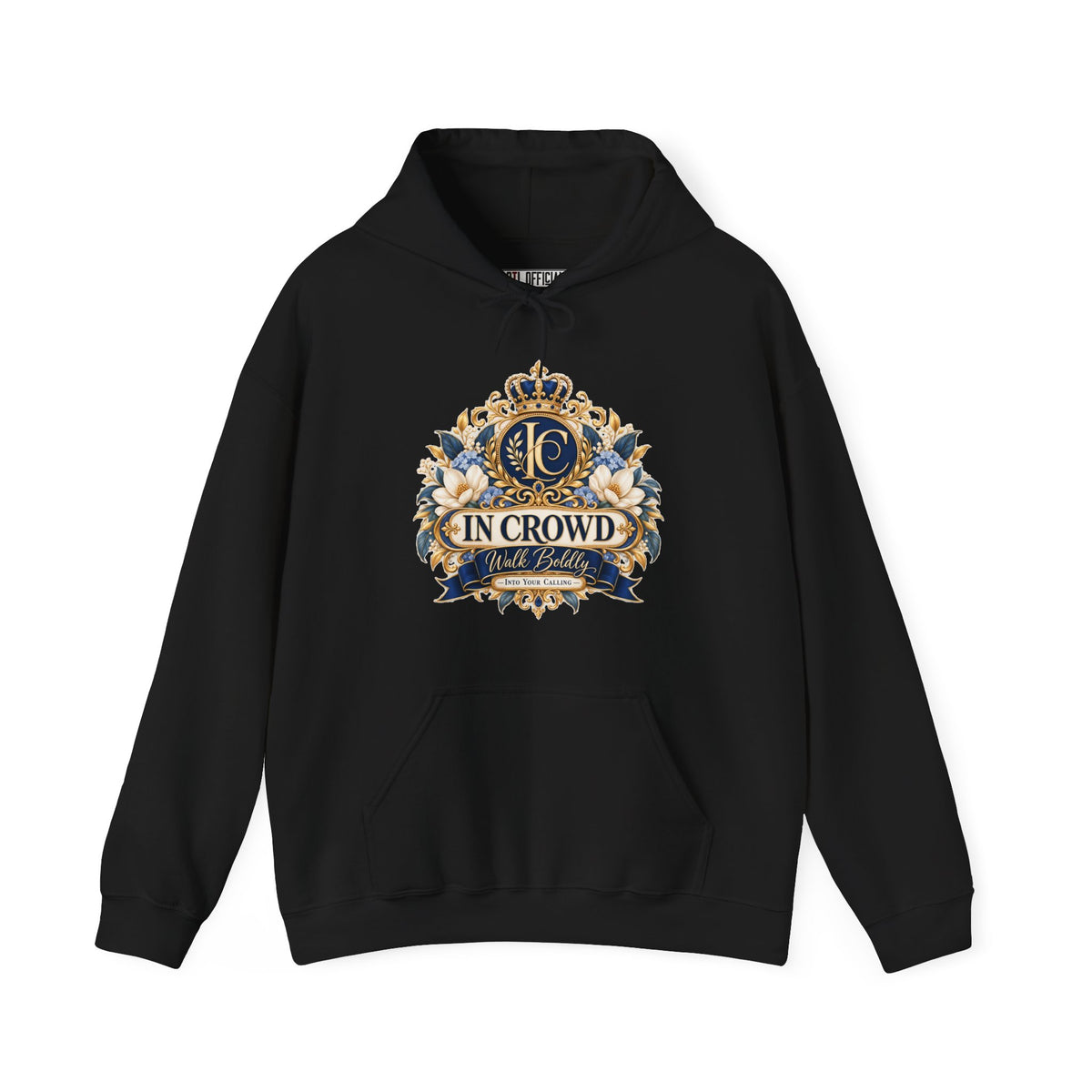 In Crowd – Walk Boldly Christian Hoodie