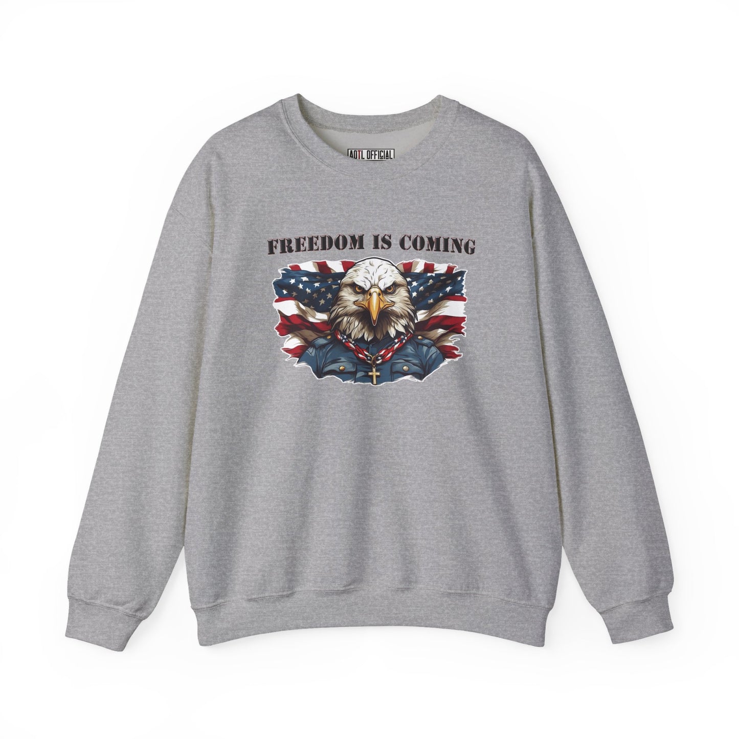 Freedom is Coming Unisex Heavy Blend™ Crewneck Sweatshirt