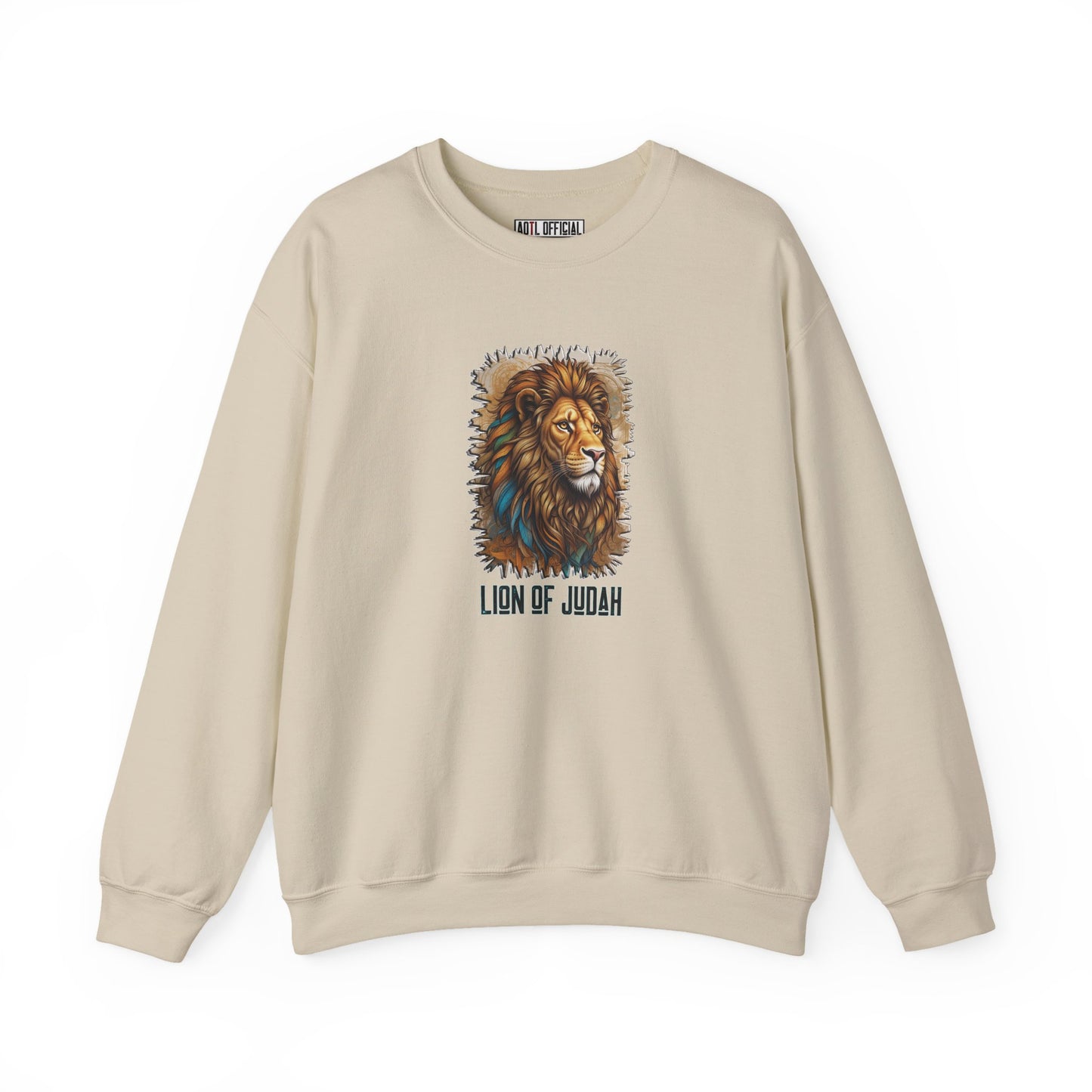 Divine King  Lion of Judah  Unisex Heavy Blend™ Crewneck Sweatshirt