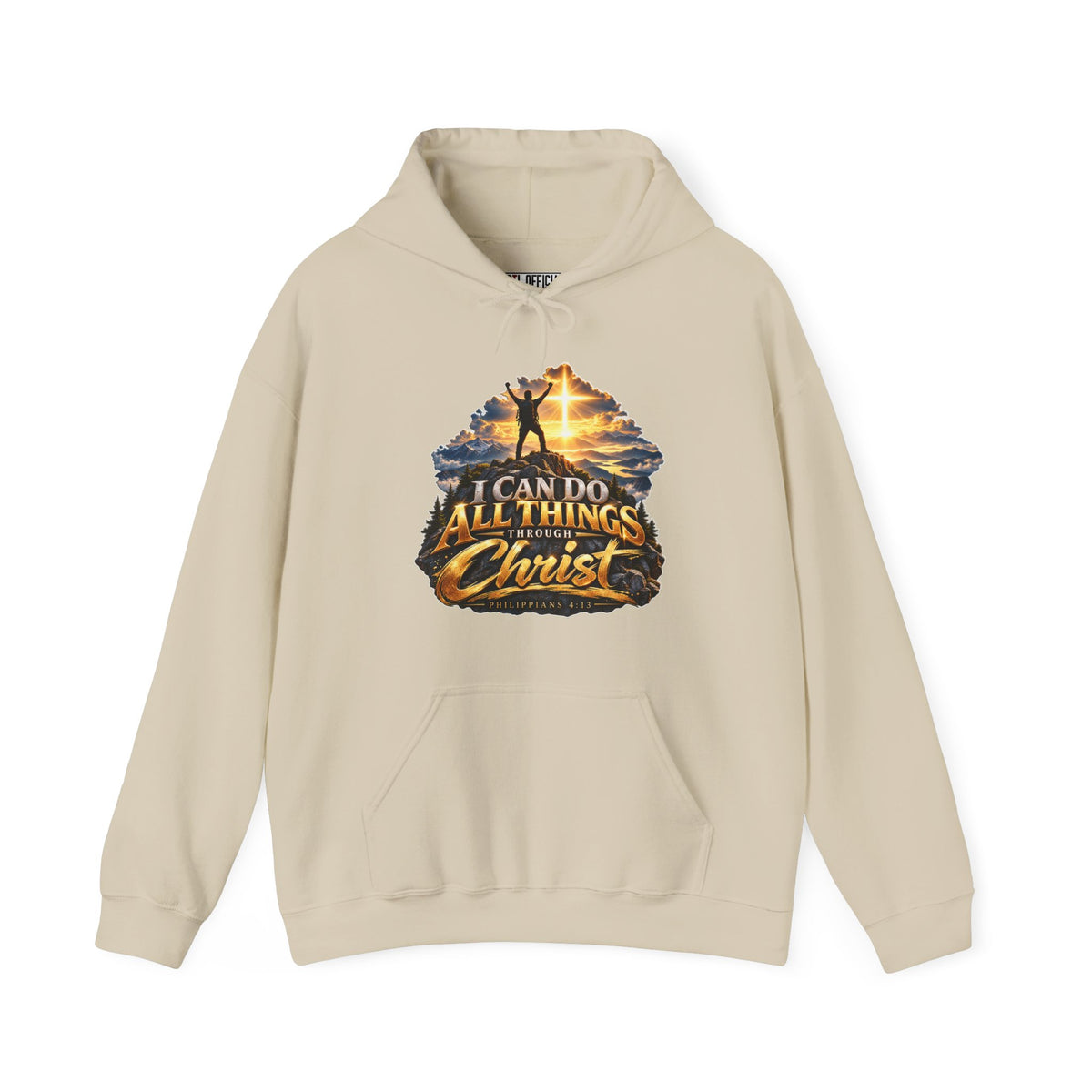 I Can Do All Things Through Christ – Philippians 4:13 Victory Design Christian Hoodie