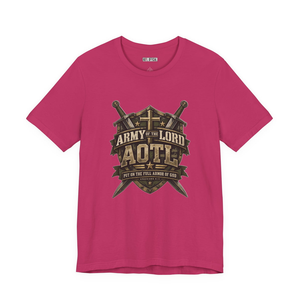 AOTL — Full Armor of God Christian T-shirt