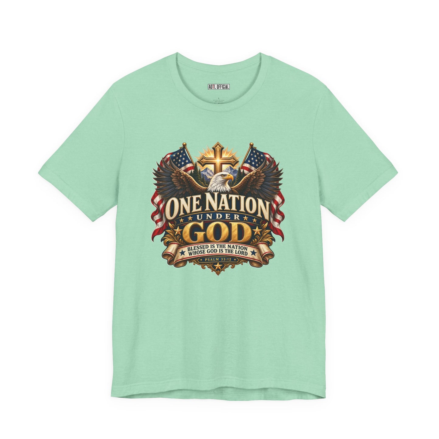 One Nation Under God Christian T-shirt