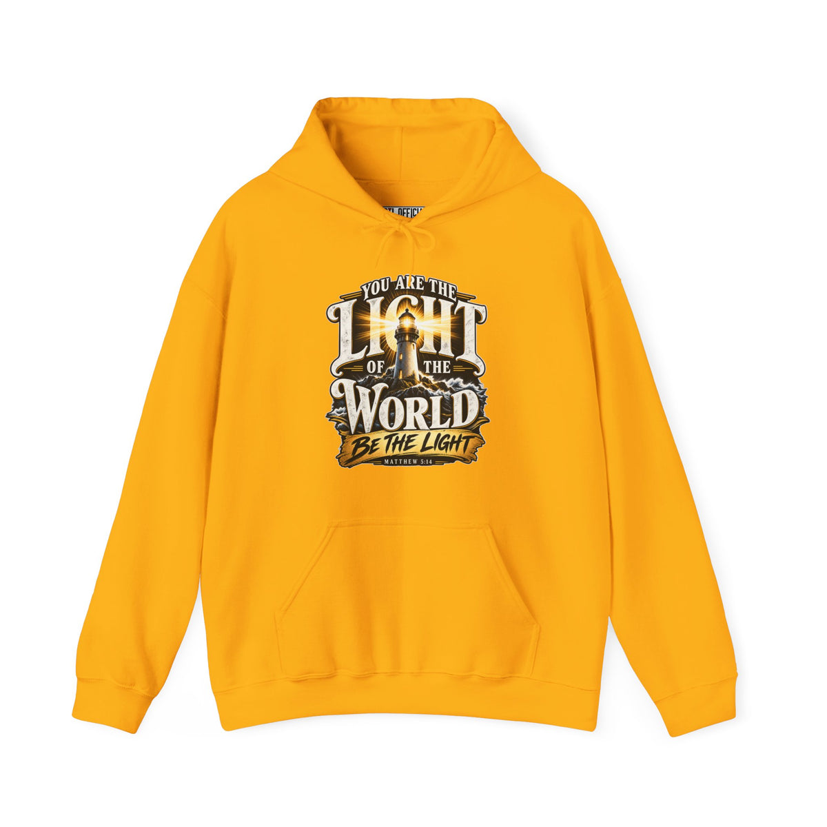 You Are the Light of the World – Matthew 5:14 Lighthouse Design Christian Hoodie