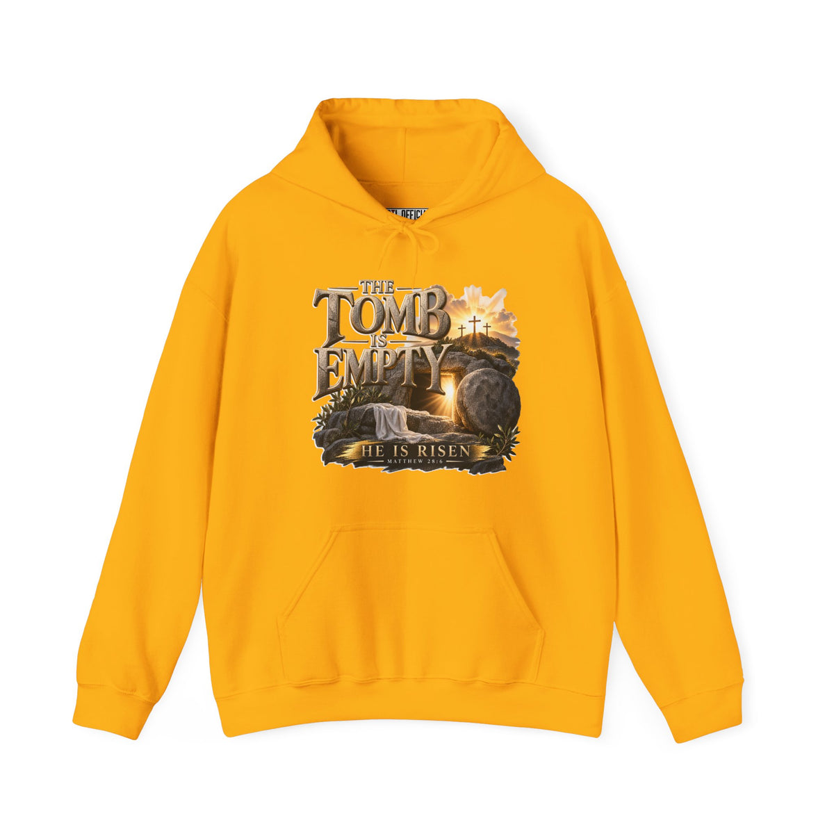 The Tomb Is Empty — Matthew 28:6 Christian Hoodie