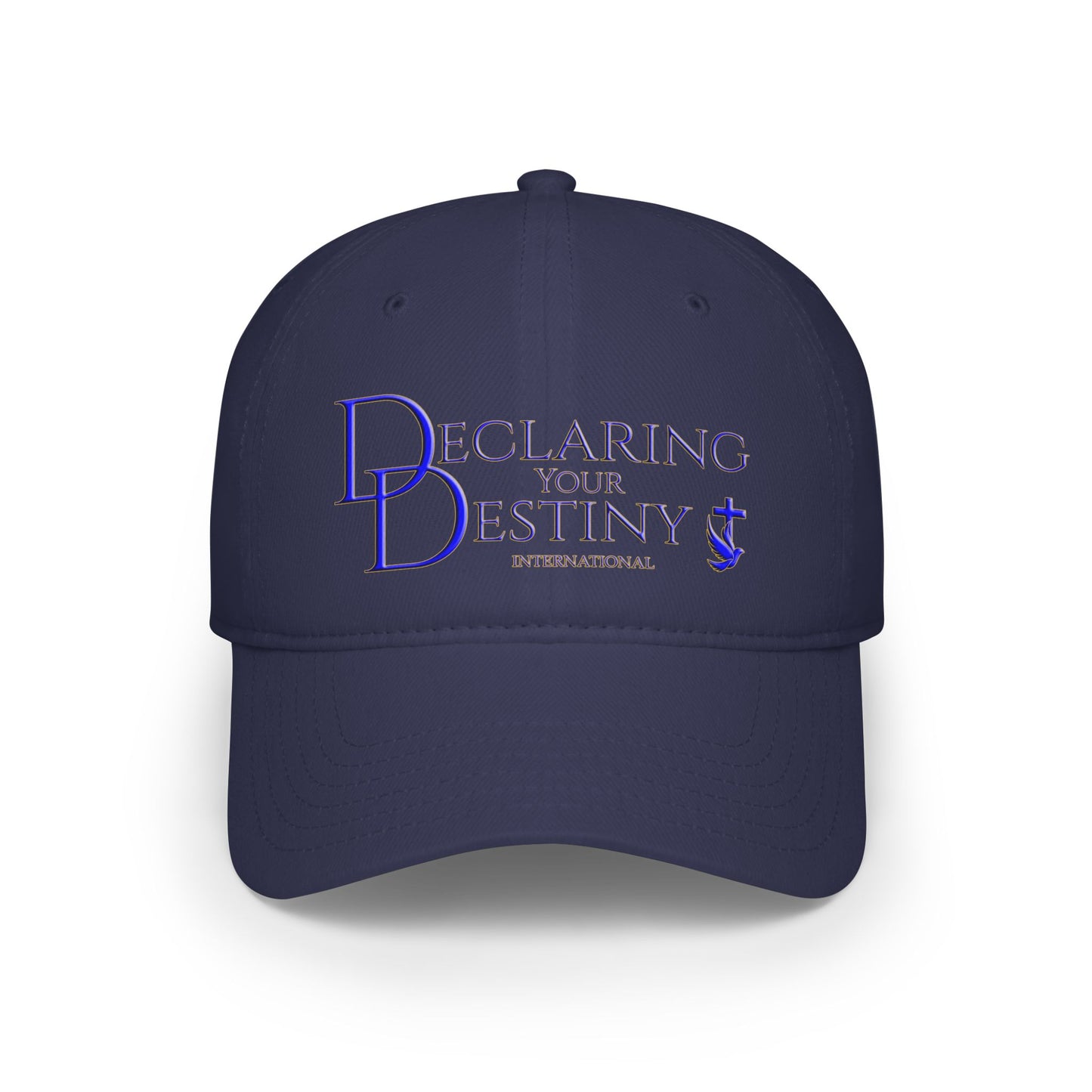 Blue and Gold Declaring Your Destiny Baseball Cap
