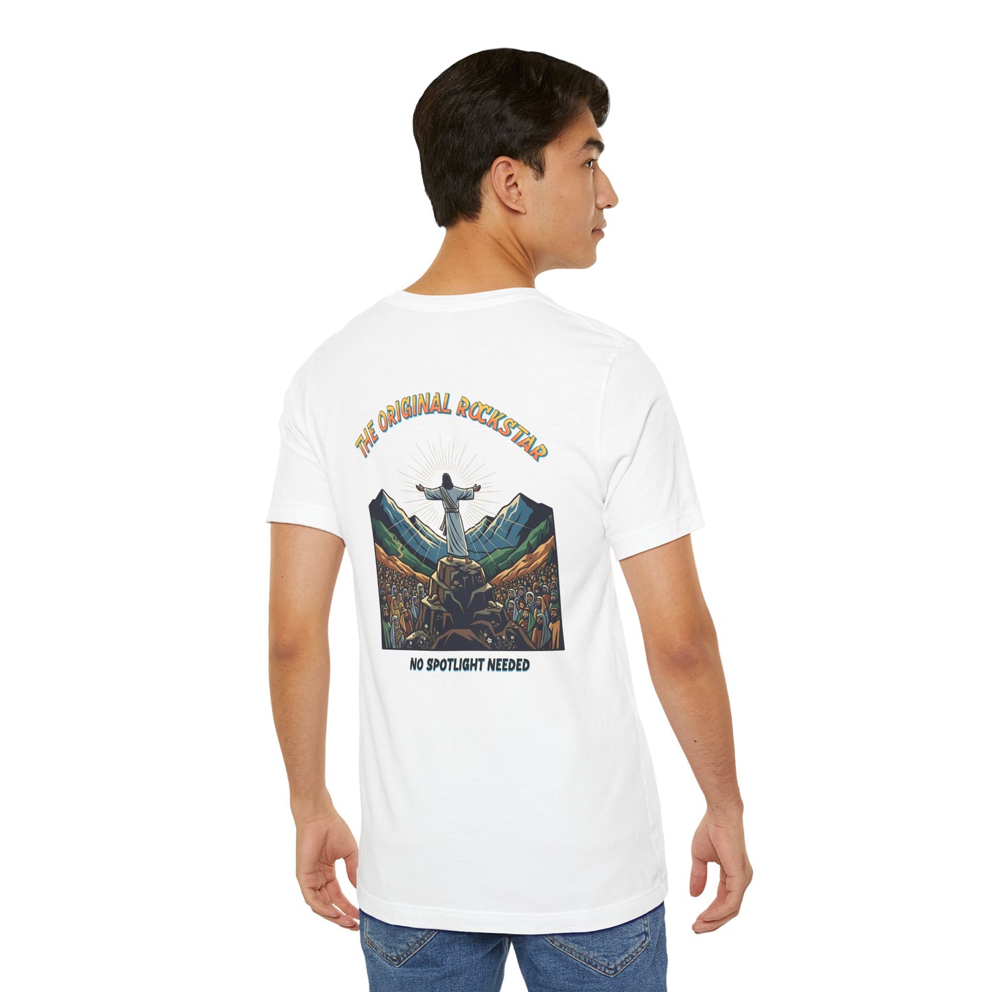 Do You Know Him/The Original Rockstar Unisex Short Sleeve Tee