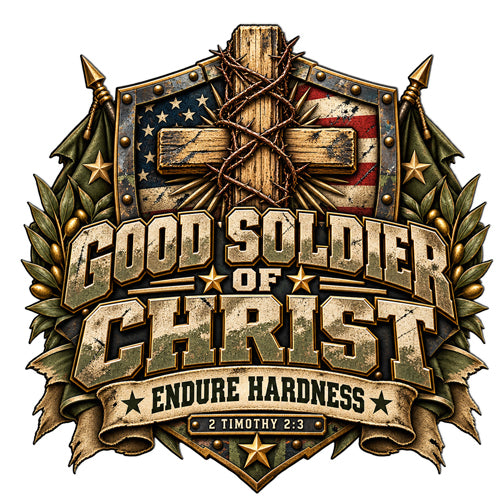 Good Soldier of Christ — Endure Hardness Christian T-shirt