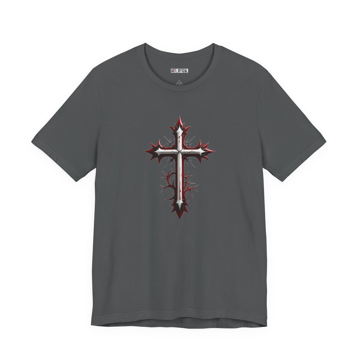 Sacrificial Redemption  Edgy Christian Unisex Short Sleeve Tee