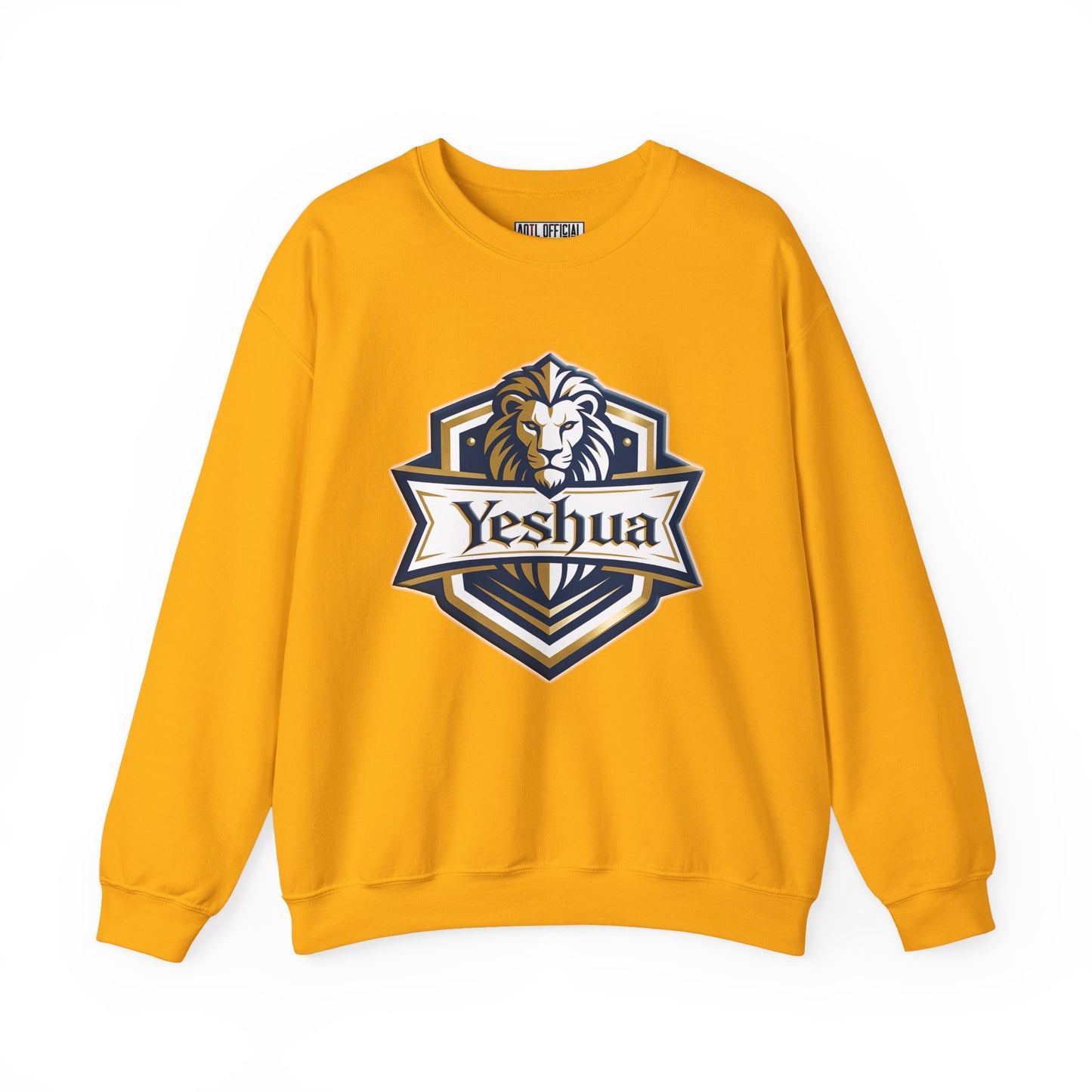 Yeshua Strength Crest  Unisex Heavy Blend™ Crewneck Sweatshirt