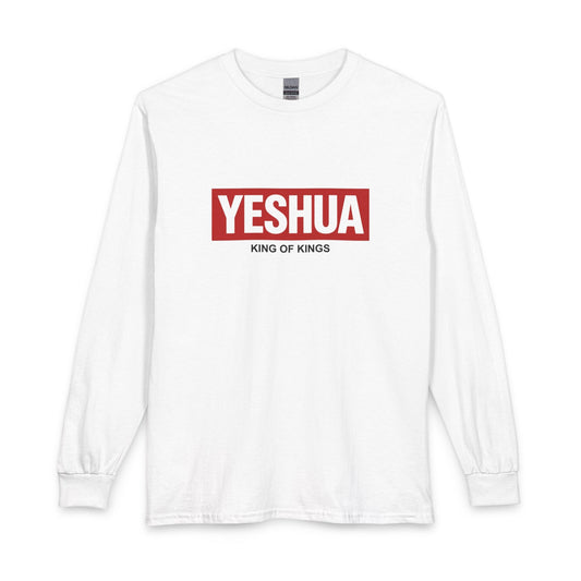 Yeshua Box Logo Christian Long Sleeve Shirt