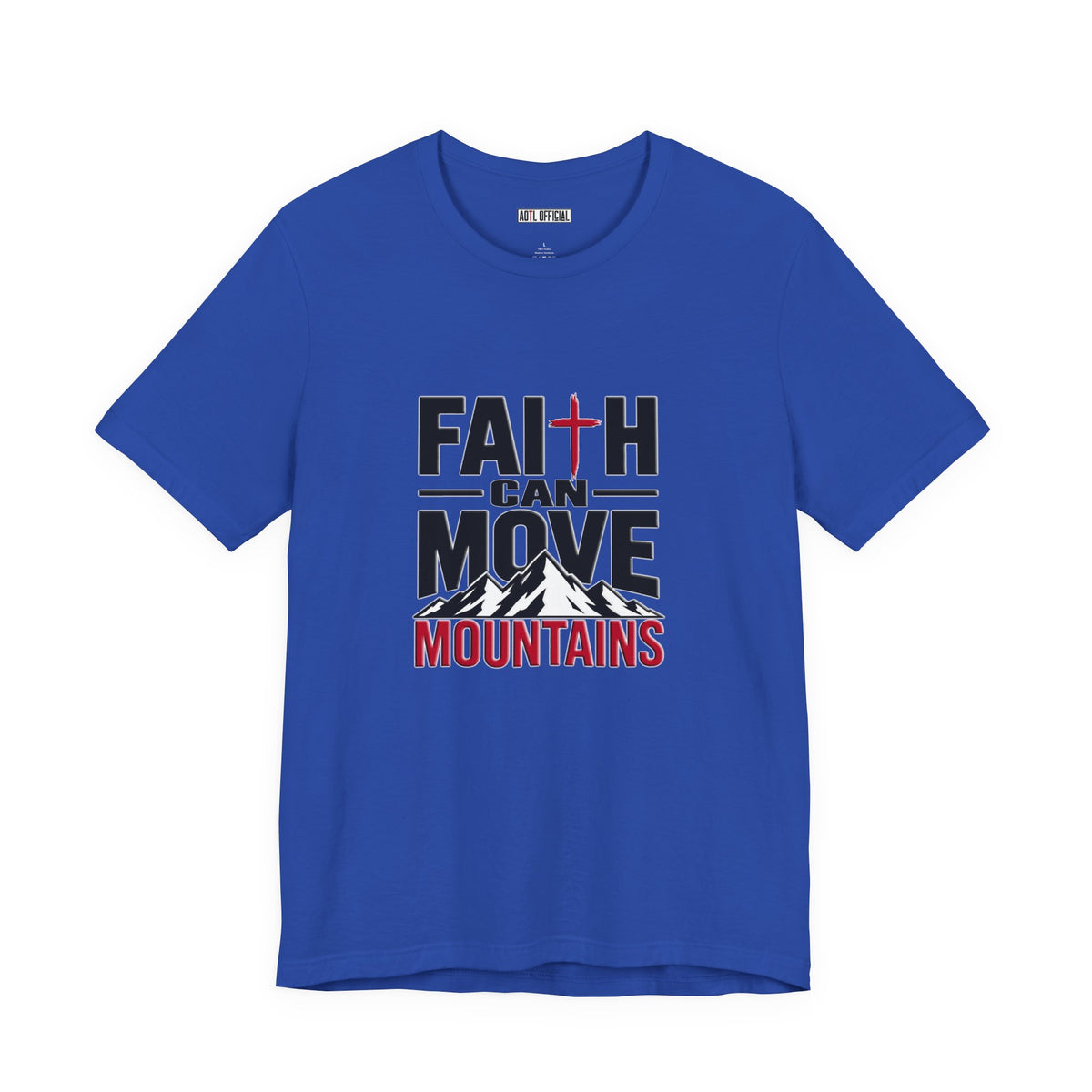 Faith Can Move Mountains Christian T-Shirt