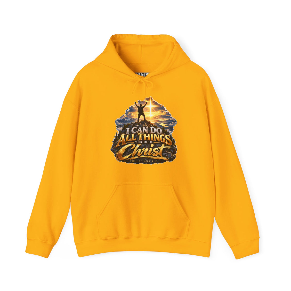 I Can Do All Things Through Christ – Philippians 4:13 Victory Design Christian Hoodie