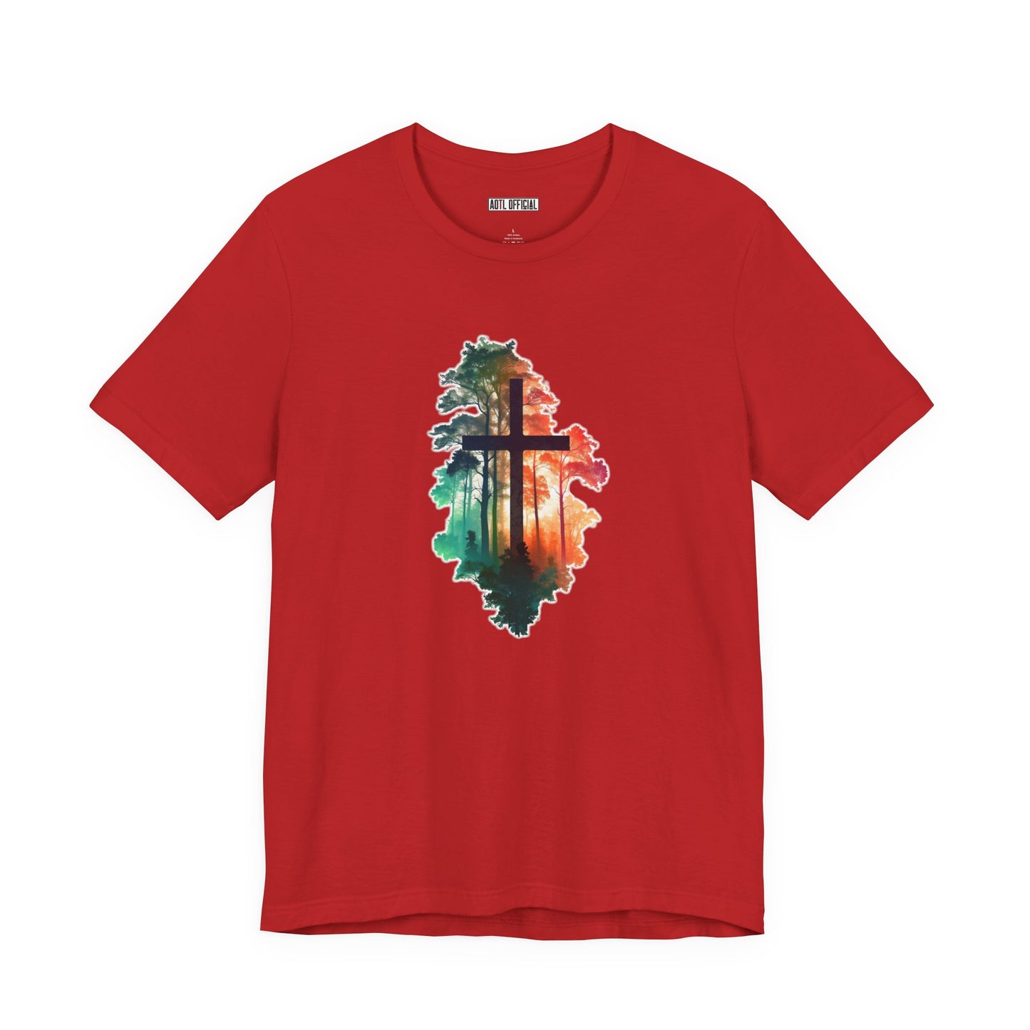 Cross in the wilderness Christian  Tee