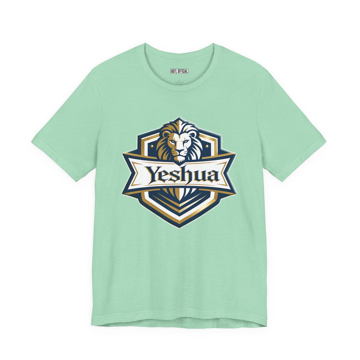 Yeshua Strength Crest  Unisex Short Sleeve Tee