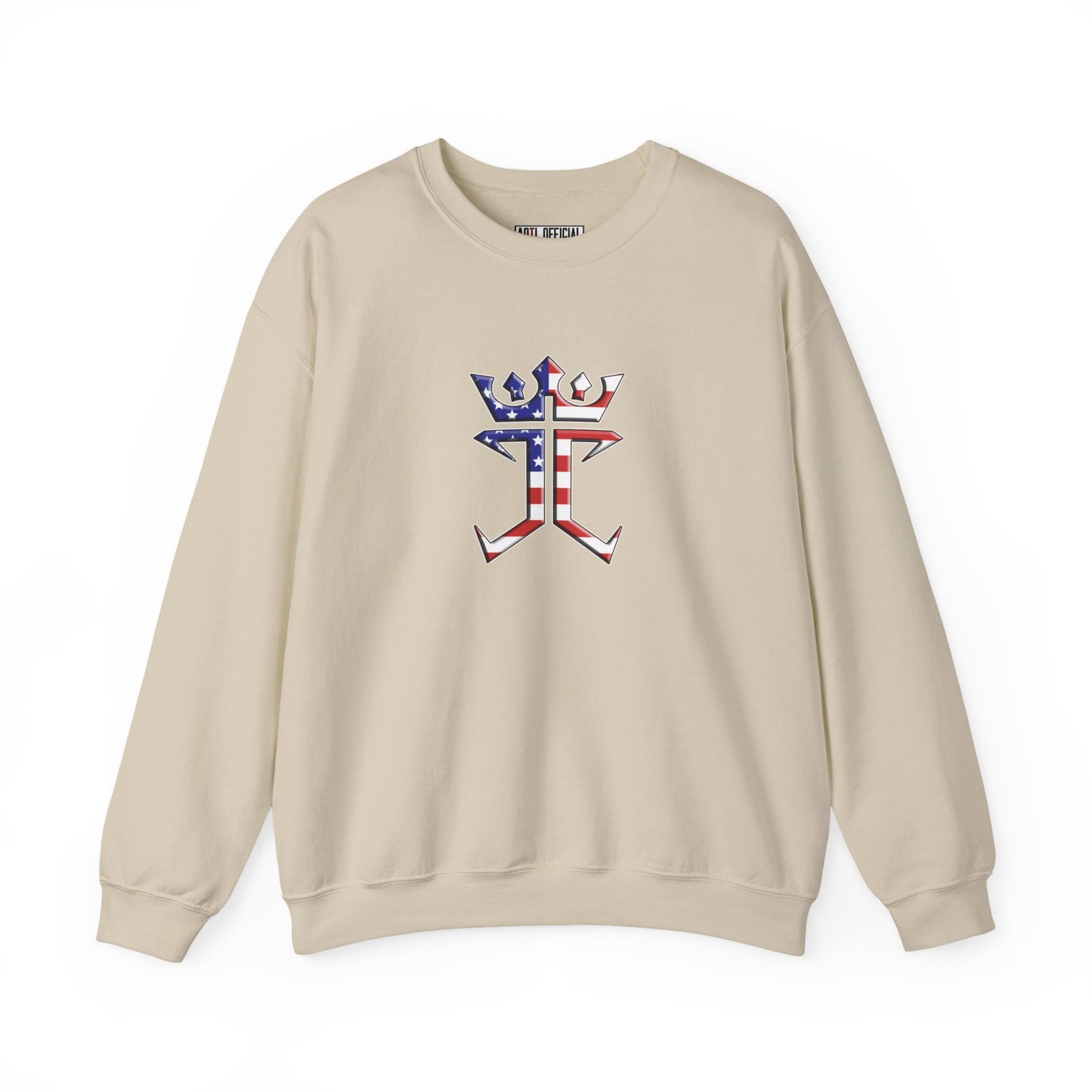 Jesus Christ is King of USA Unisex Heavy Blend™ Crewneck Sweatshirt