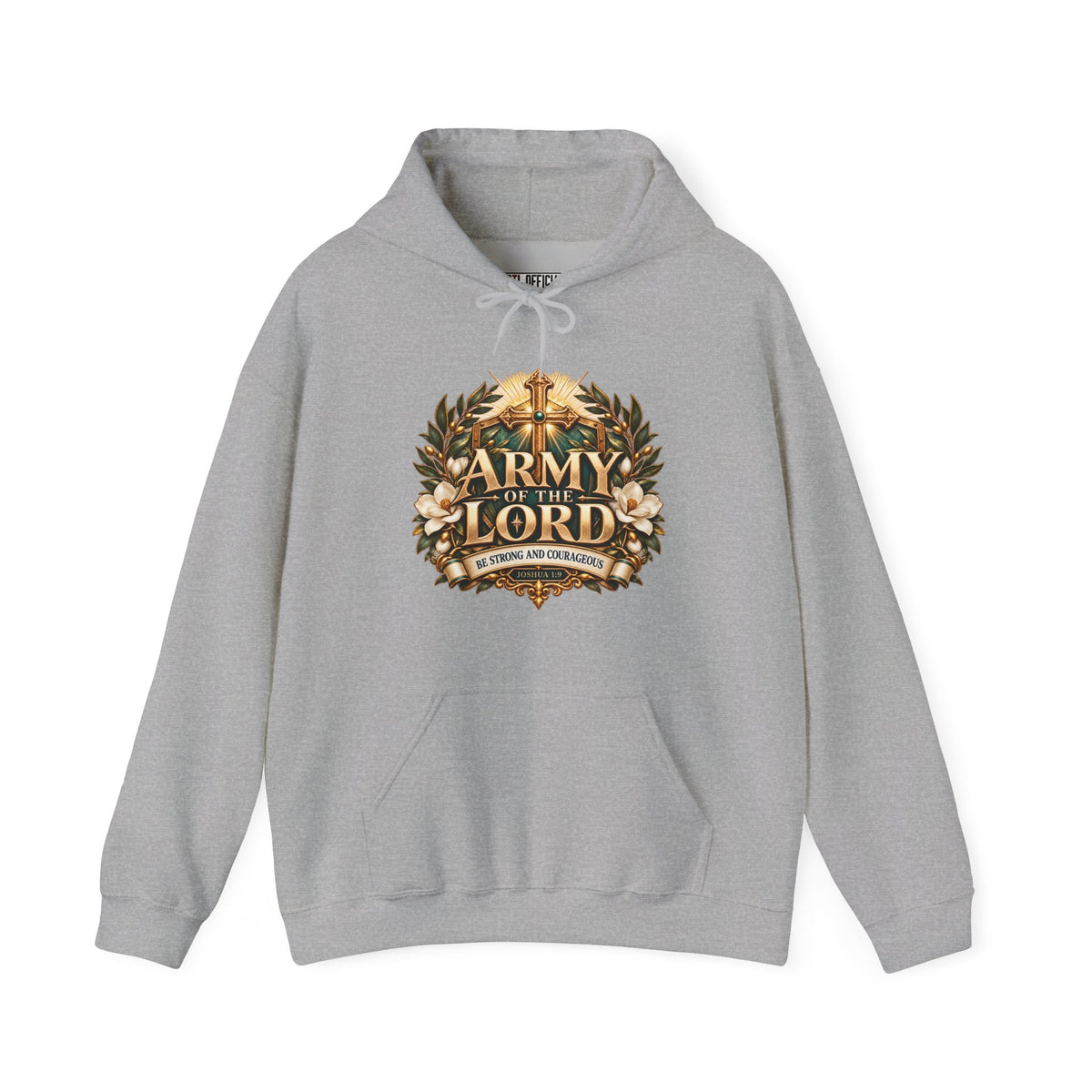 Army of the Lord — Strong and Courageous Christian Hoodie