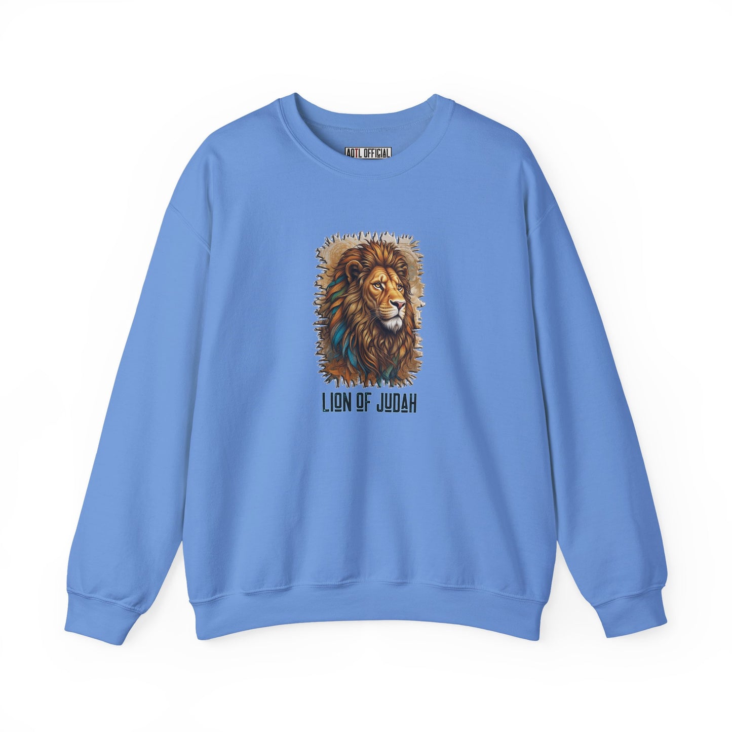 Divine King  Lion of Judah  Unisex Heavy Blend™ Crewneck Sweatshirt