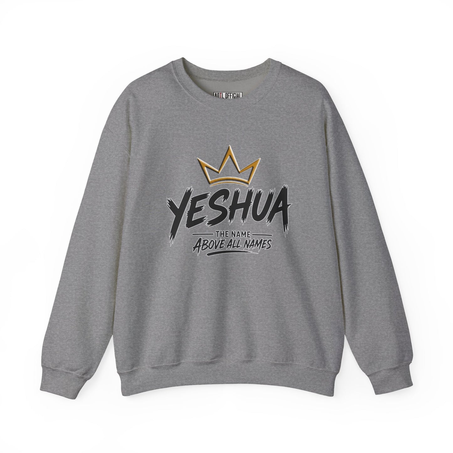 Yeshua, The Name Above All Names Christian Sweatshirt