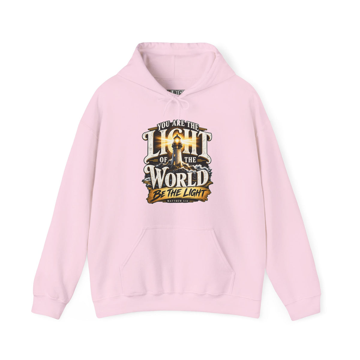 You Are the Light of the World – Matthew 5:14 Lighthouse Design Christian Hoodie
