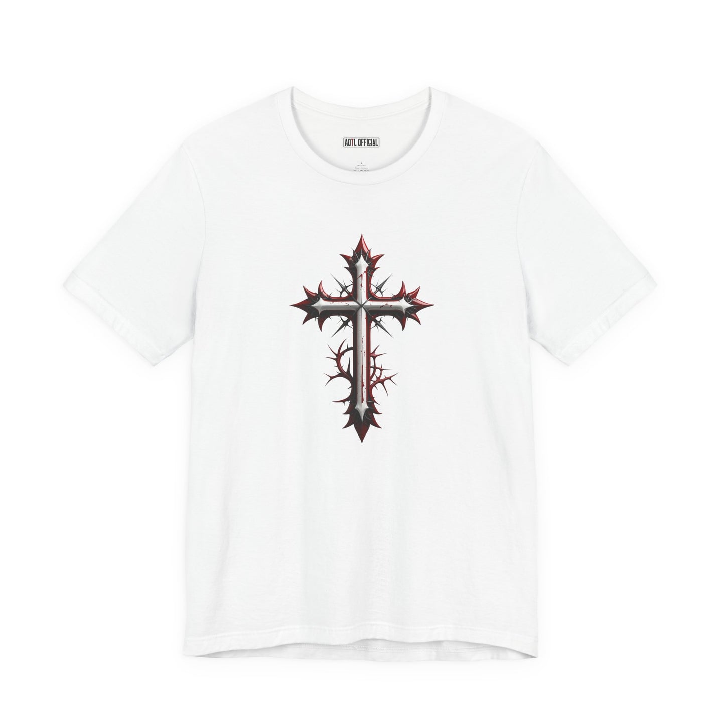 Sacrificial Redemption  Edgy Christian Unisex Short Sleeve Tee