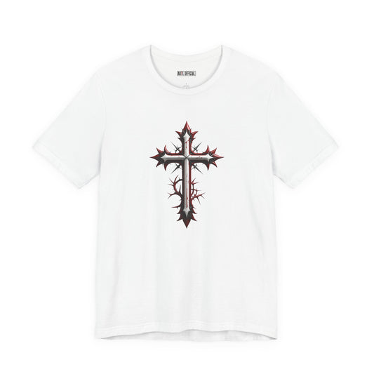 Sacrificial Redemption  Edgy Christian Unisex Short Sleeve Tee