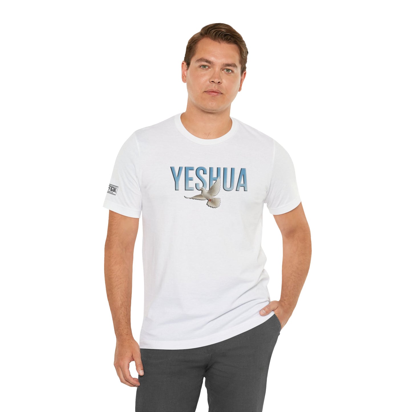 Yeshua With Holy Spirit Dove Unisex Christian T-shirt