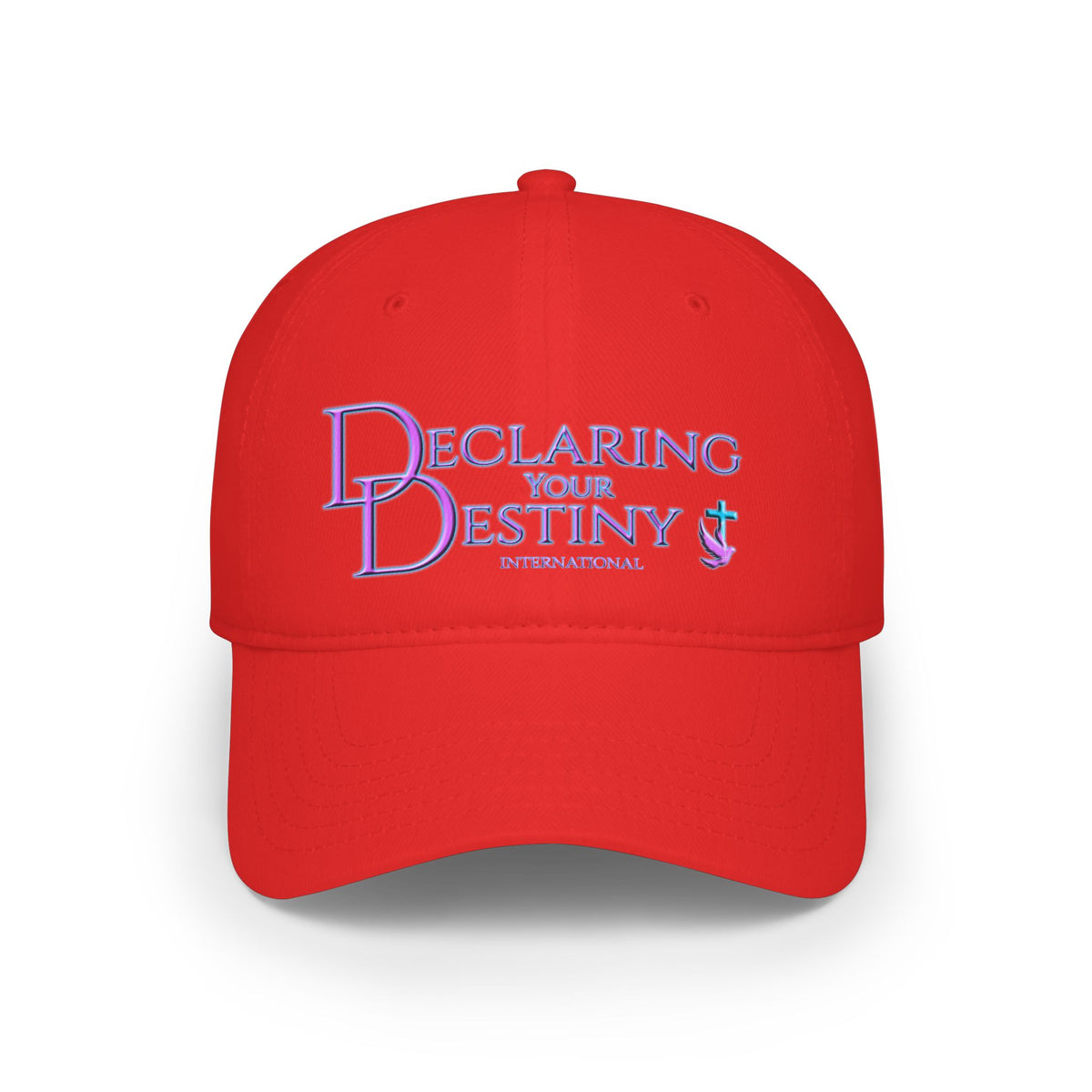 Lilac & Teal Declaring Your Destiny Baseball Cap
