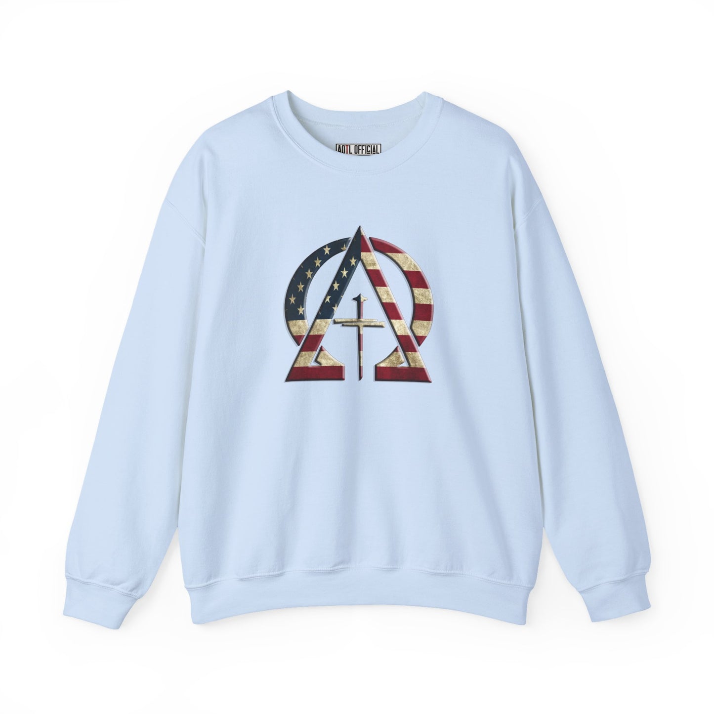 Alpha & Omega Vintage USA Unisex Heavy Blend™ Crewneck Sweatshirt