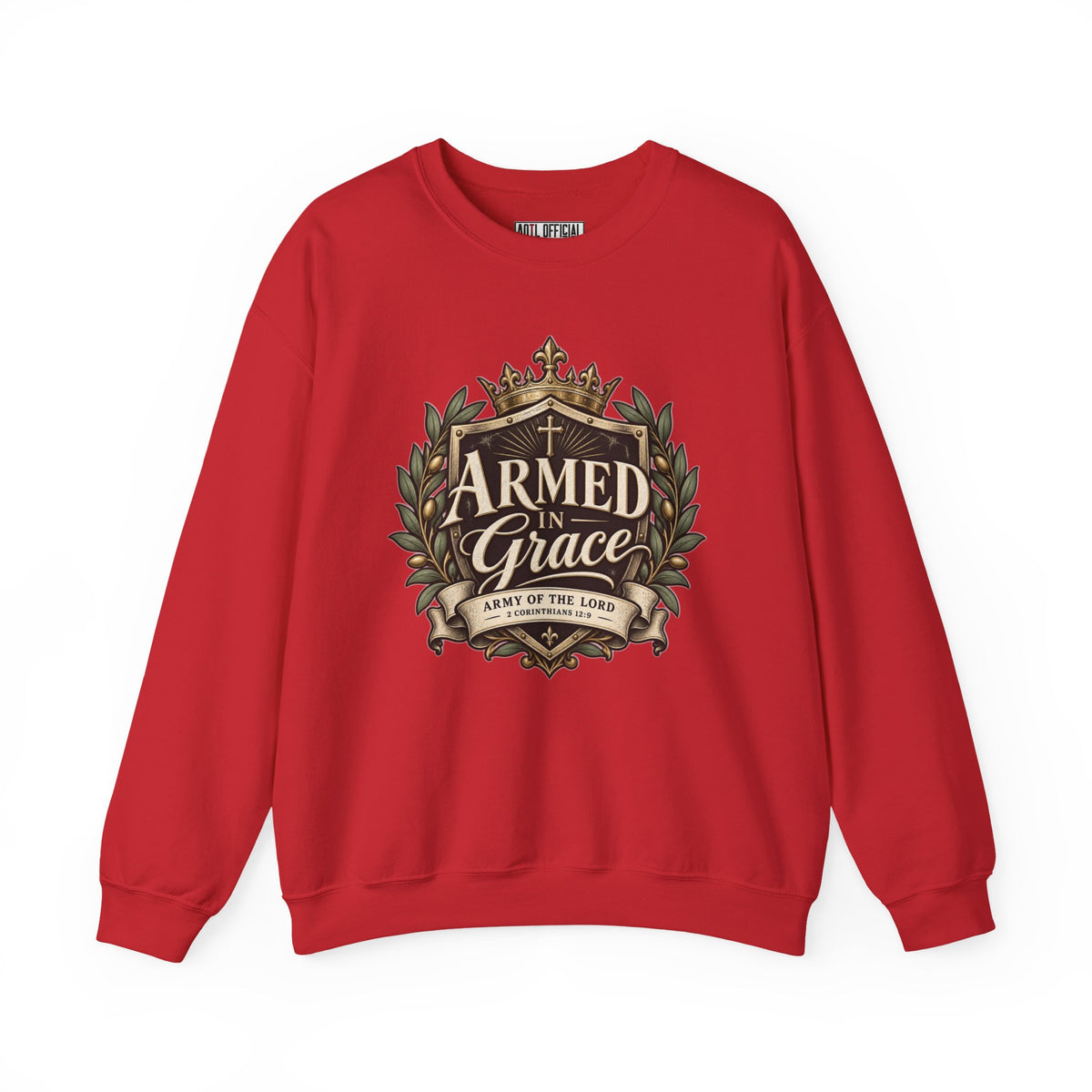 Army of the Lord — Armed in Grace Christian Sweatshirt
