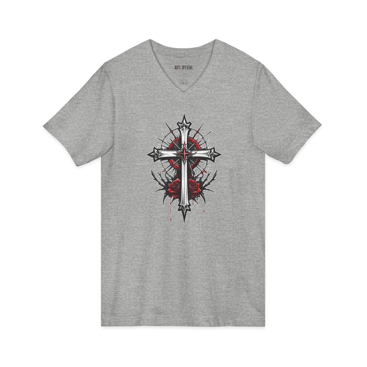 Thorned Redemption V-neck Tee