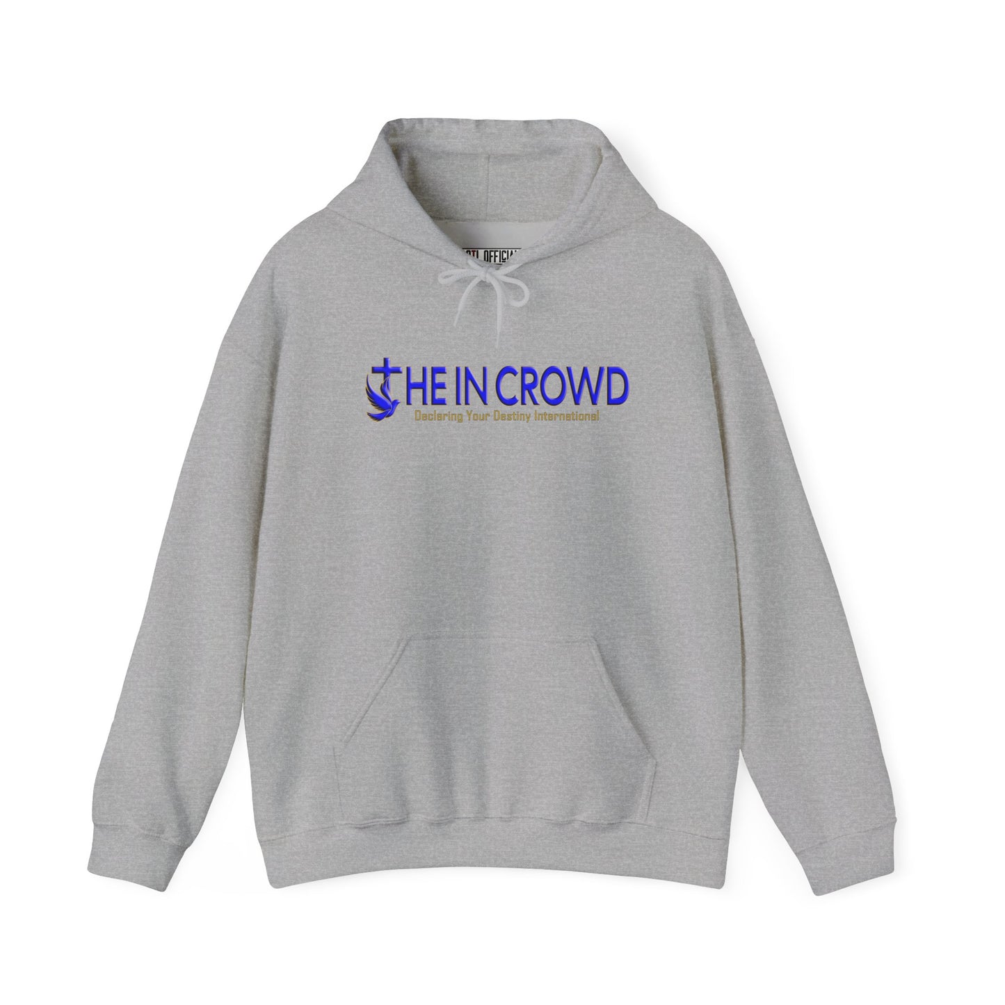 Blue and Gold The In Crowd DYD Unisex Heavy Blend™ Hooded Sweatshirt