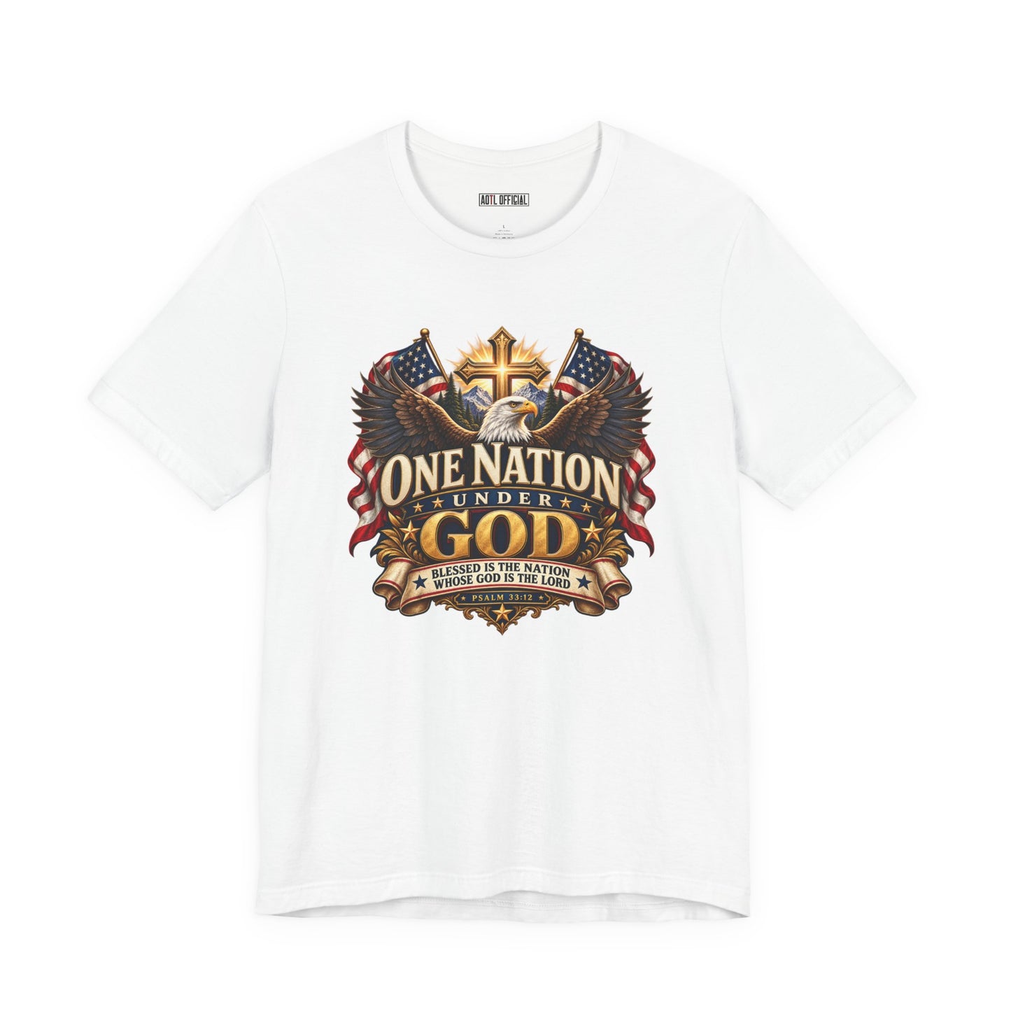 One Nation Under God Christian T-shirt